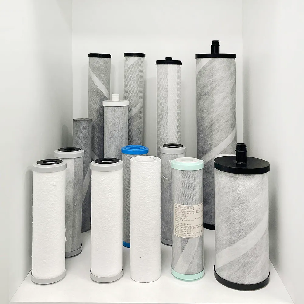 Water filter elements