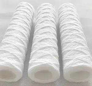 String wound filter cartridges