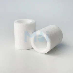 Pipeline-type vacuum filter element