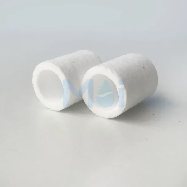 Pipeline-type vacuum filter element