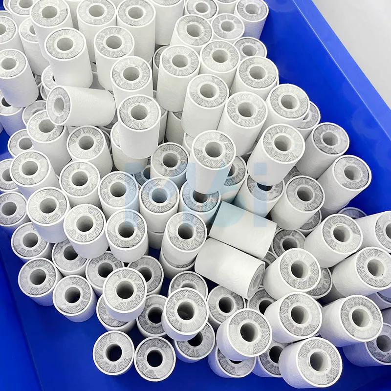 ACF shower filter elements