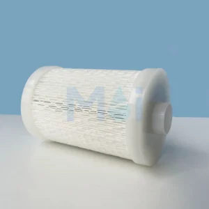 PP melt blown pleated filter cartridge for water