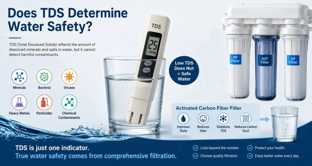 Does TDS Determine Water Safety